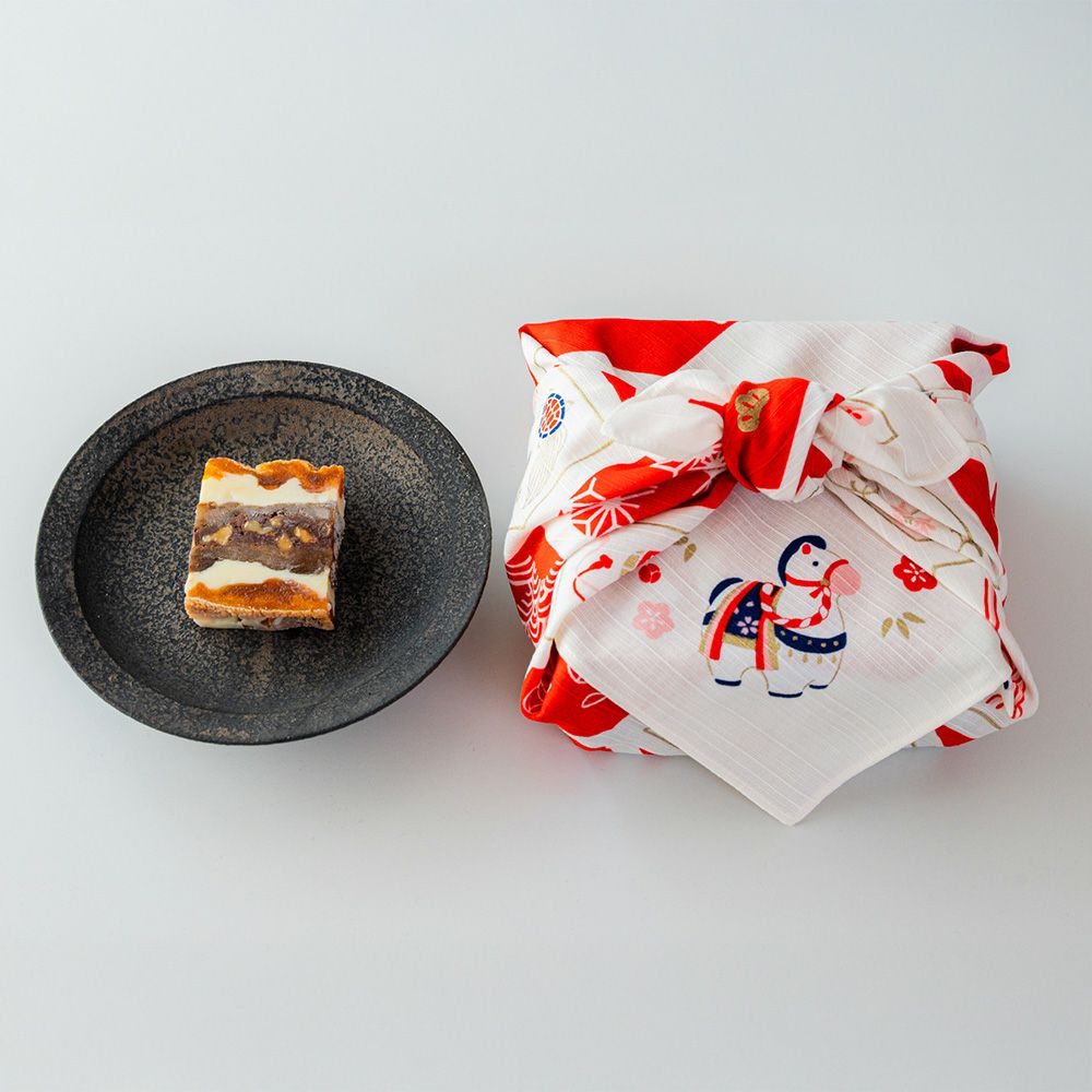 再入荷】2026年干支-丙午（ひのえうま）-干柿と胡桃と無花果の